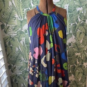 Whit Two Floral Halter Maxi Dress from Anthropologie